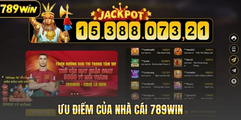 Một số điểm vượt trội của nhà cái 789Win