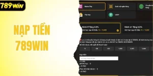 Hướng Dẫn Nạp Tiền 789Win Chi Tiết, Dễ Làm Trong 3 Phút